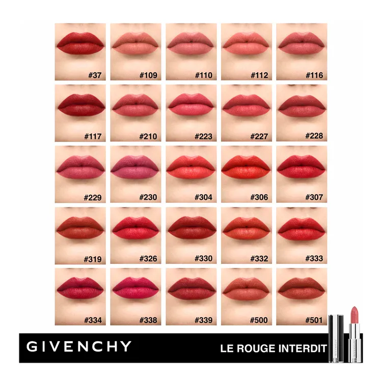 GIVENCHY Le Rouge Interdit Intense Silk Lipstick
