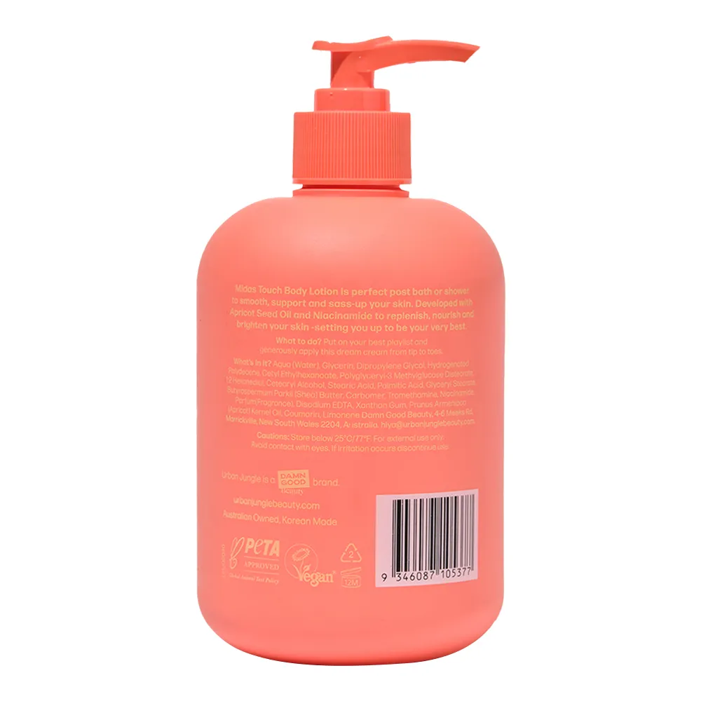 Urban Jungle Midas Touch Body Lotion