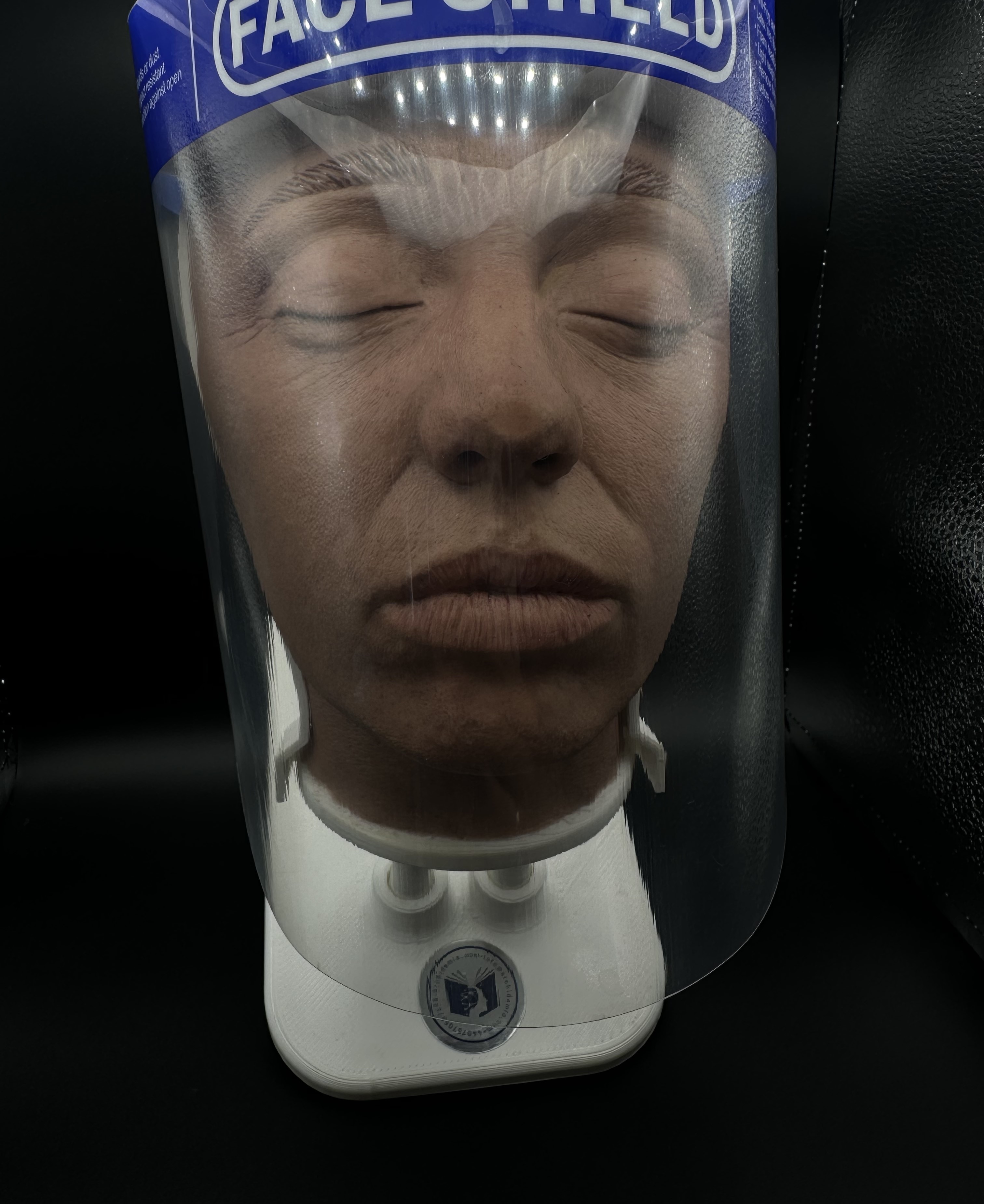 Protective Face Shield with Foam Top