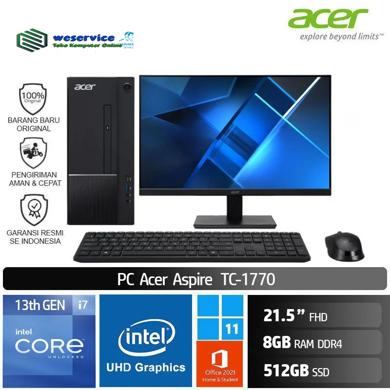 Acer Aspire TC-1770 Desktop PC