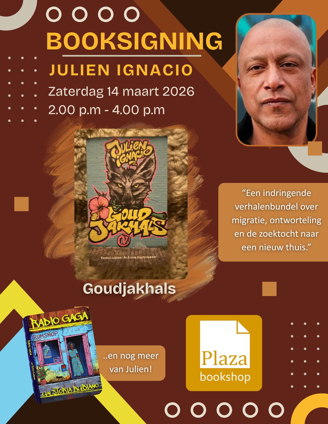 Book 'Goudjakhals' by Julien Ignacio