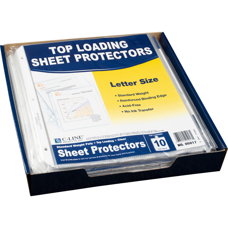 Top Loading Sheet Protectors