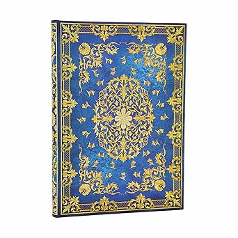 Luxury Ornate Blue Journal