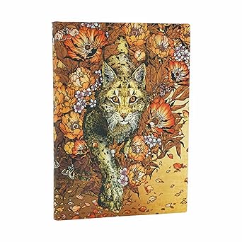 Wild Cat Floral Notebook