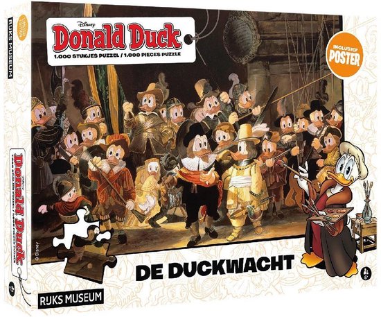 Donald Duck De Duckwacht Puzzle