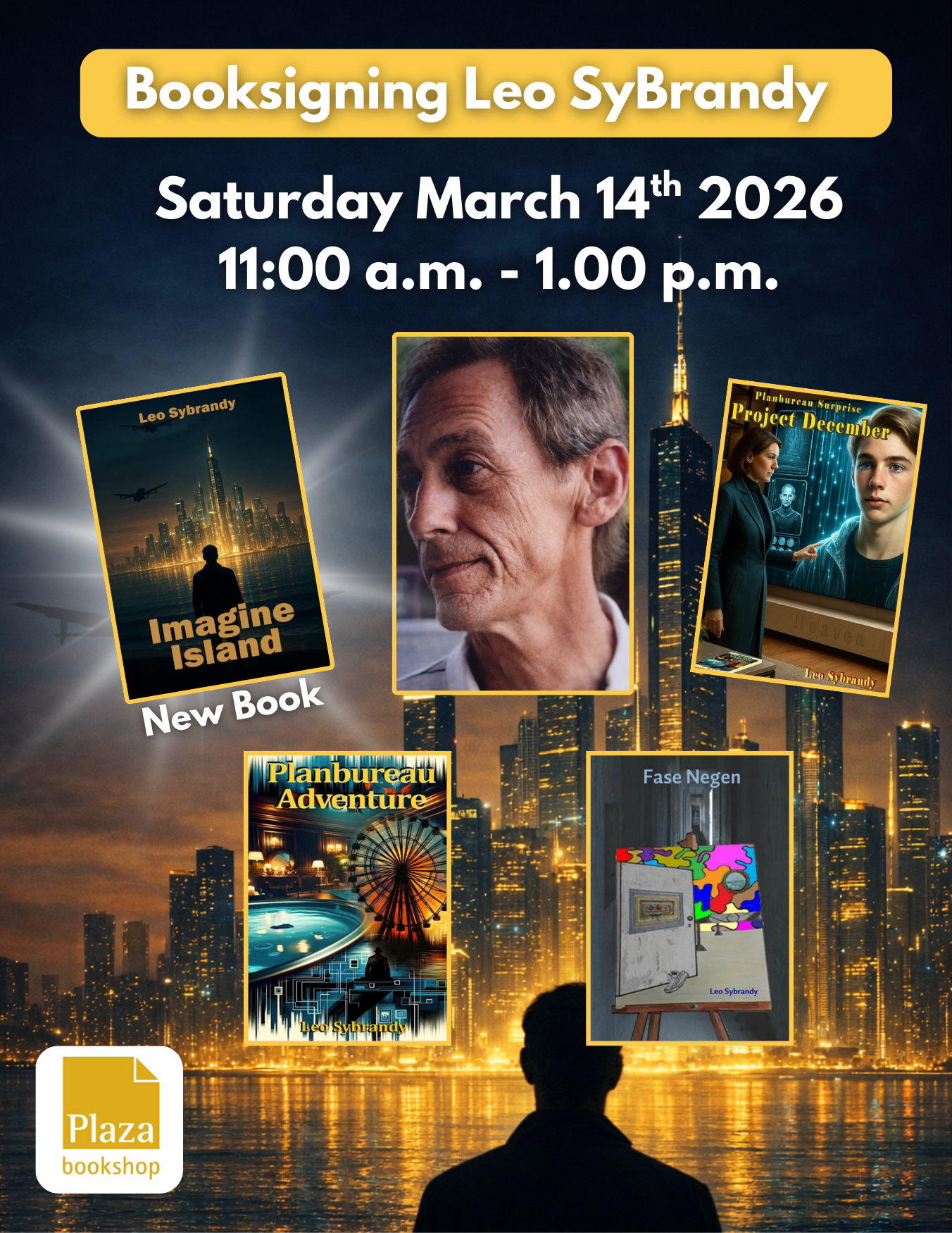 Booksigning Leo SyBrandy