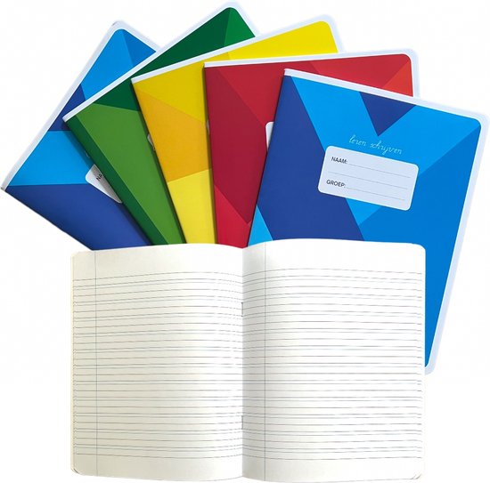 Colorful Exercise Notebooks