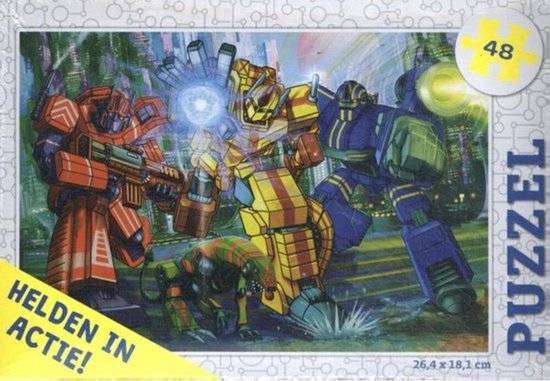 Heroes In Action Puzzle