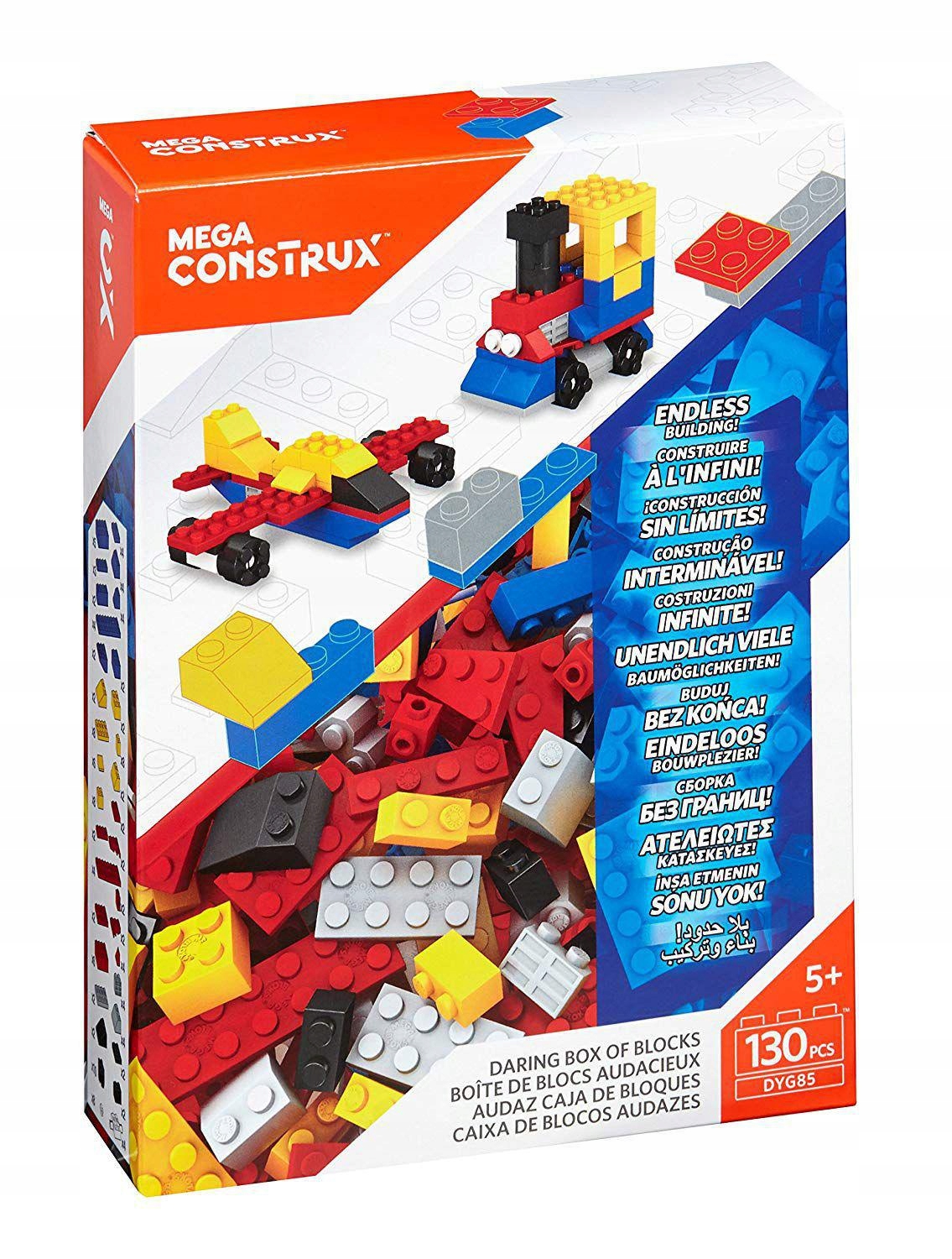 Mega Construx Daring Box of Blocks Building Set