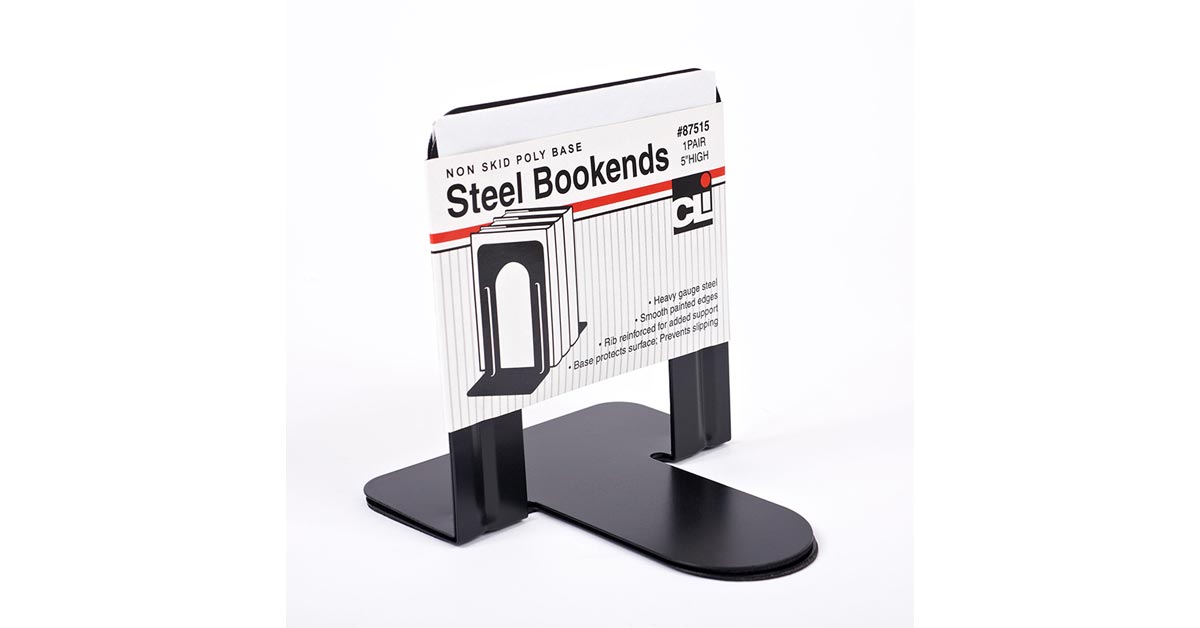 Steel Bookends