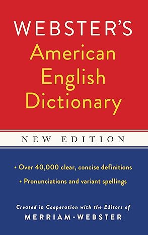 Webster's American English Dictionary