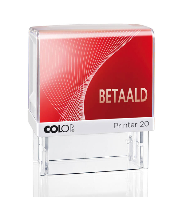 COLOP Printer 20 'BETAALD' Stamp