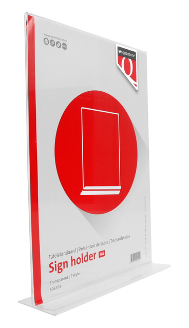 A4 Acrylic Sign Holder