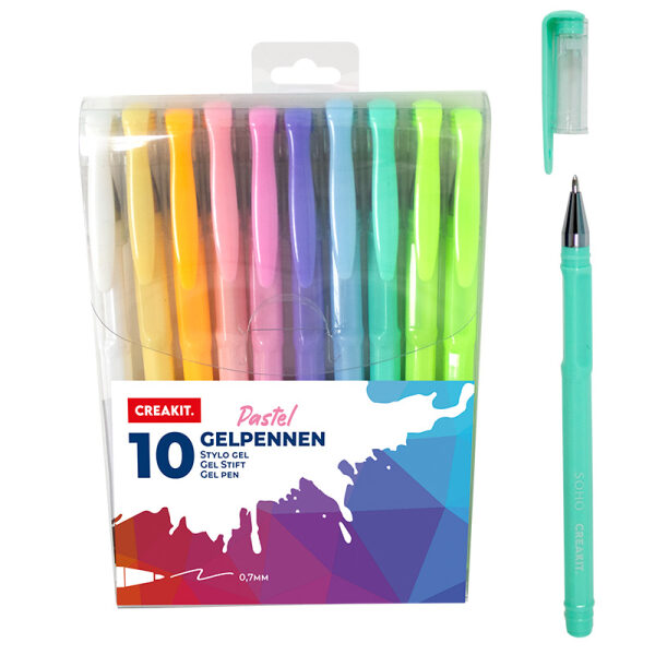 Creakit Pastel Gel Pens Set