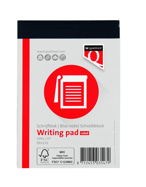Quantore Writing Pad