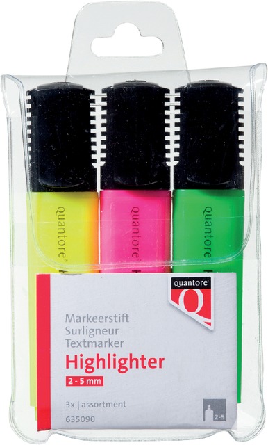 Set of Quantore Highlighters