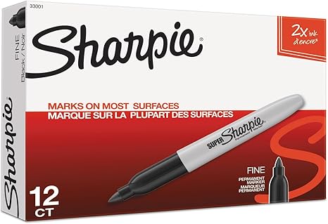Sharpie Fine Black Permanent Marker