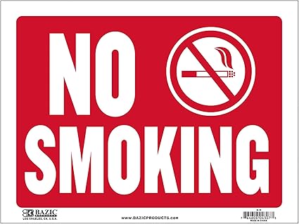 No Smoking Sign