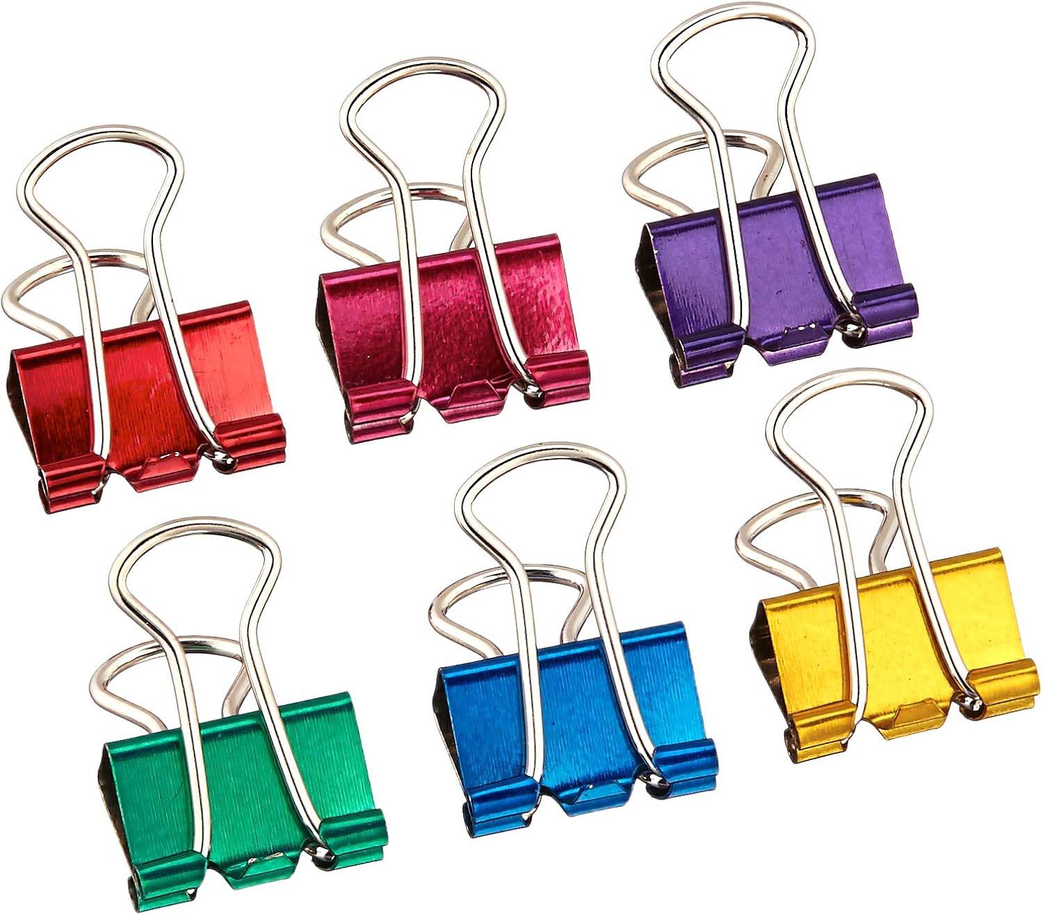 Colored Binder Clips