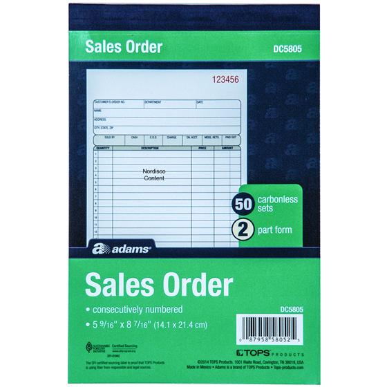 Sales Order Book