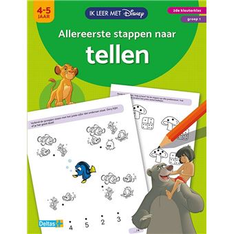 Disney Early Steps to Counting Workbook