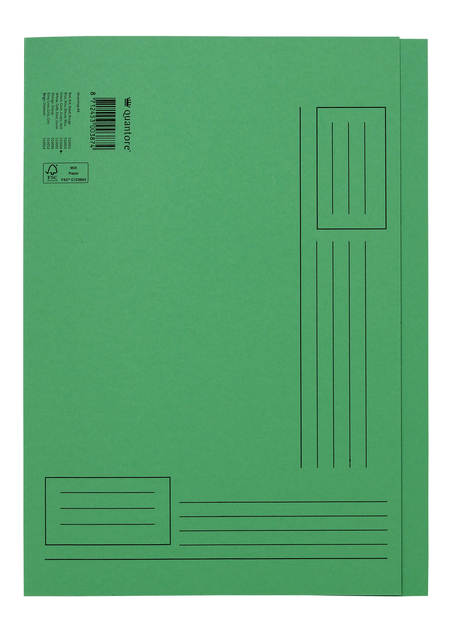 Green Document Folder
