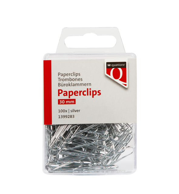 Quantore Paperclips 30mm