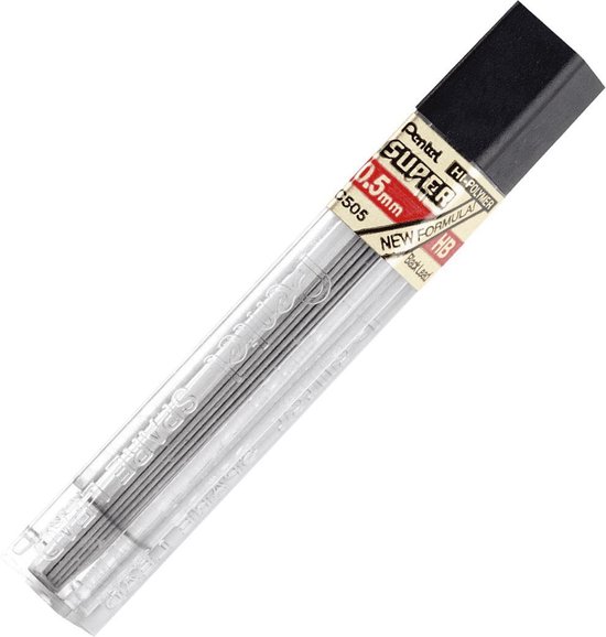Pentel Super Hi-Polymer 0.5mm HB Pencil Lead