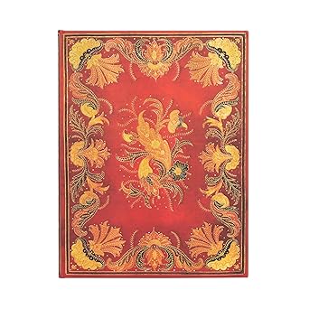 Vintage Ornate Red Notebook