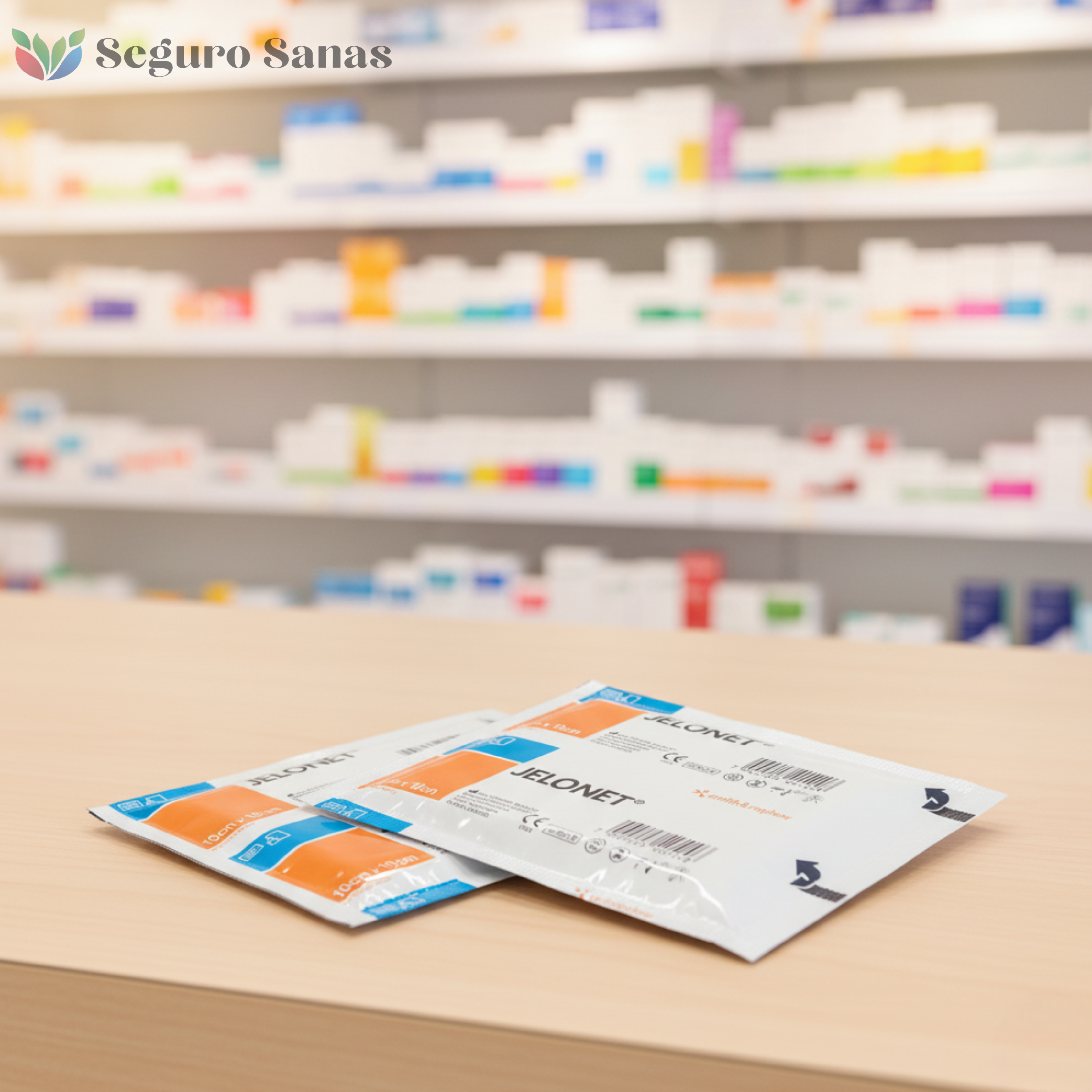 Gasa Parafinada Jelonet De 10 CM X 10 
