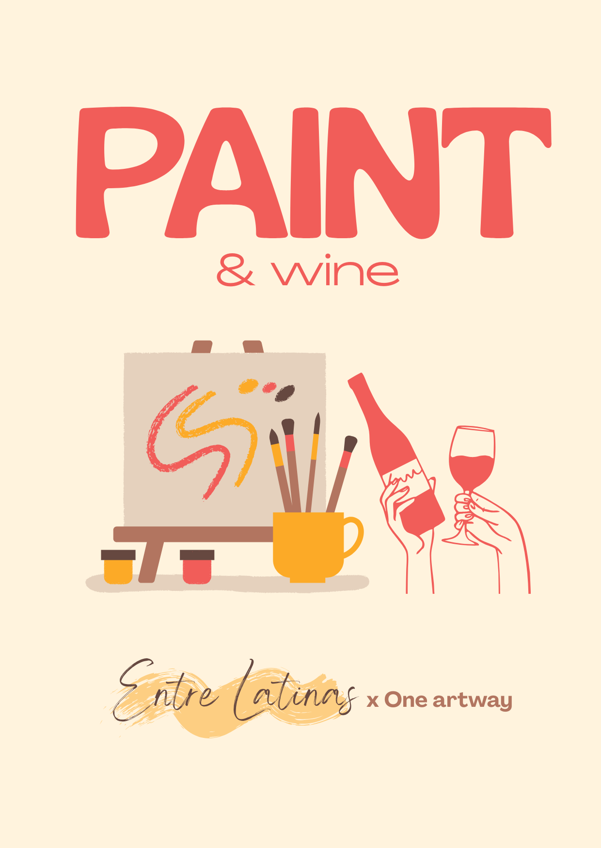 Taller de Introspección con pintura & vino