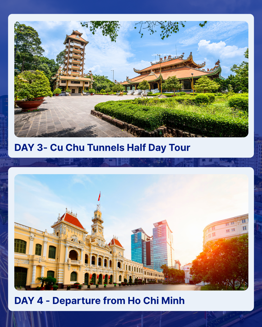 Ho Chi Minh Vietnam Tour Package