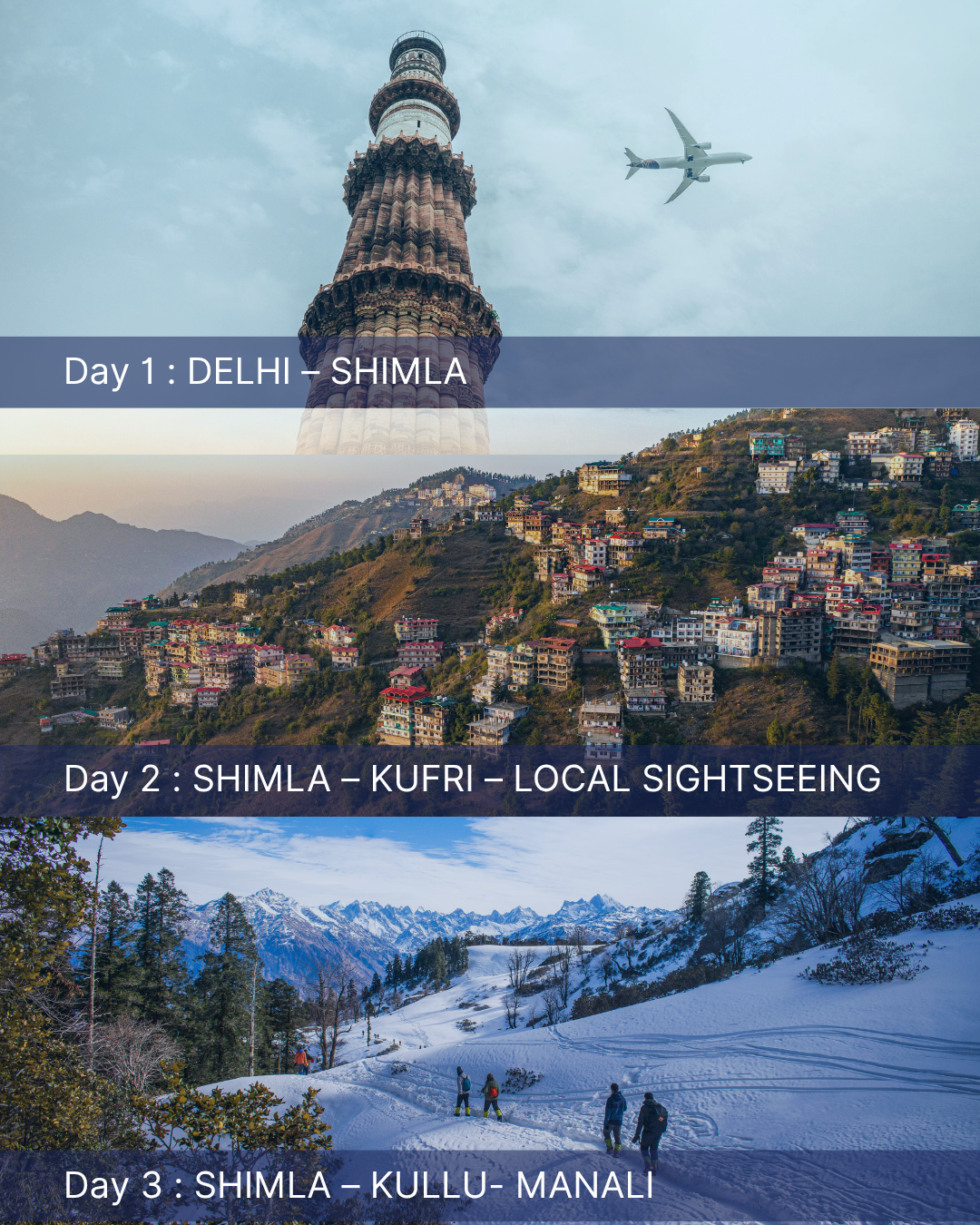 Shimla - Manali 