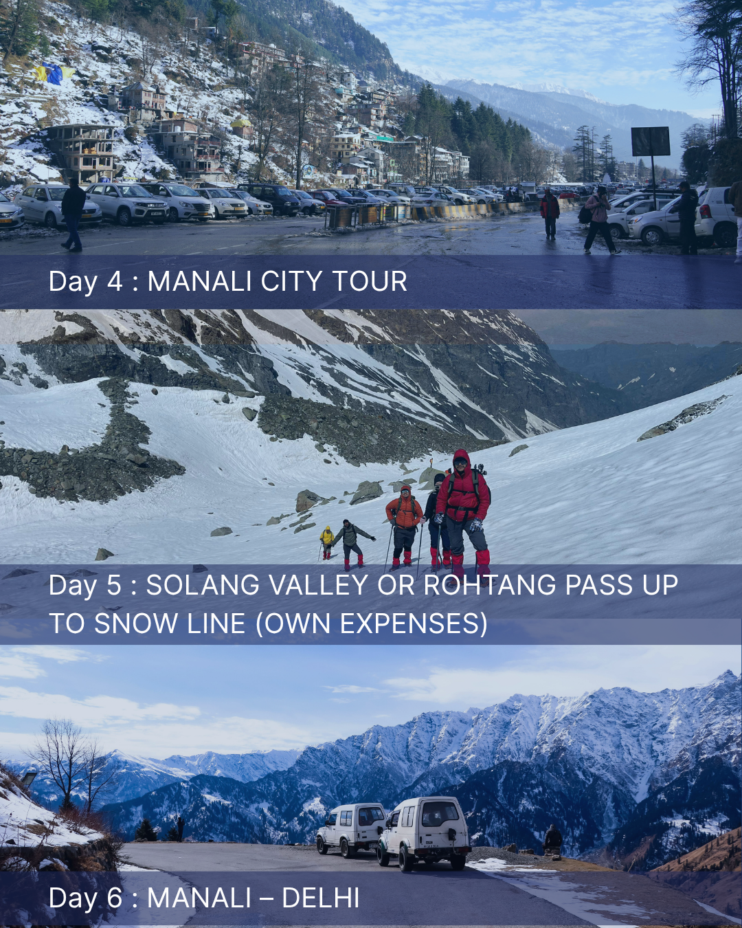 Shimla - Manali 