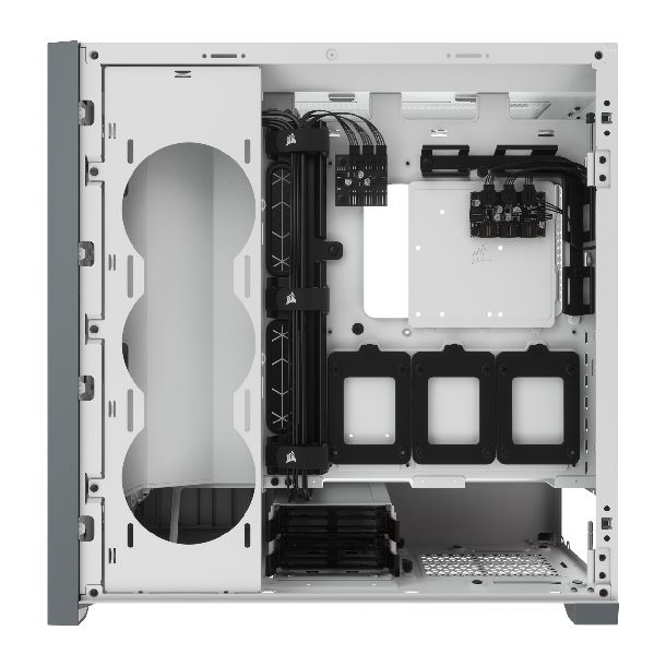 GABINETE CORSAIR ICUE 5000X RGB TG WHITE CC-9011213-WW