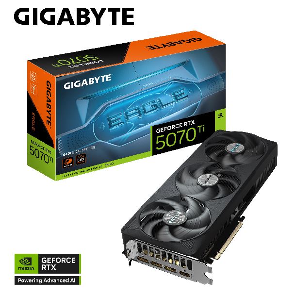 VIDEO GeForce RTX 5070 TI 16GB GIGABYTE EAGLE OC SFF
