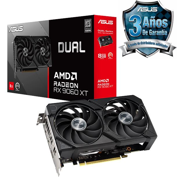 VIDEO RADEON RX 9060 XT 8GB ASUS DUAL