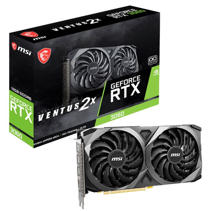 VIDEO GeForce RTX 3060 12GB MSI VENTUS 2X OC