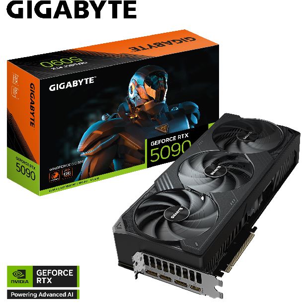 VIDEO GeForce RTX 5090 32GB GIGABYTE WINDFORCE OC