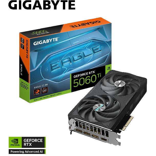 VIDEO GeForce RTX 5060 TI 8GB GIGABYTE EAGLE OC