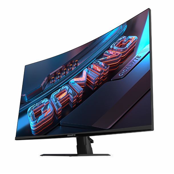 MONITOR GAMER CURVO 32" GIGABYTE GS32QCA 2K QHD 180HZ 1MS