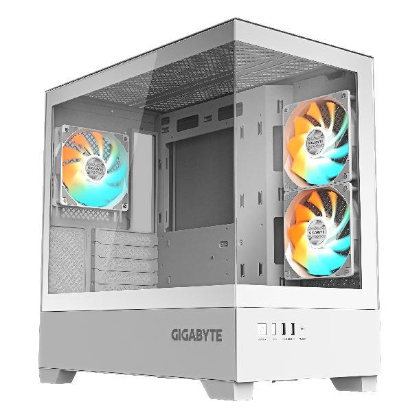 GABINETE GAMER GIGABYTE C201 PANORAMIC ICE