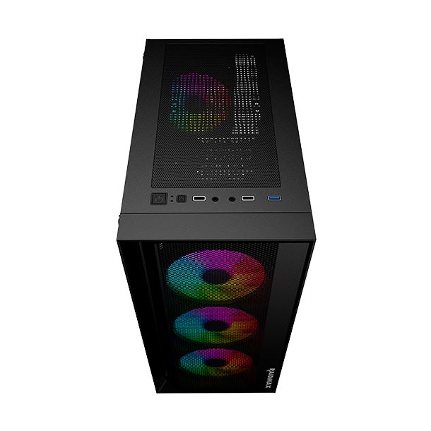 GABINETE GAMER RAIDMAX VECTOR V100 BLACK