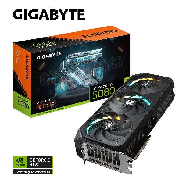 VIDEO GeForce RTX 5080 16GB GIGABYTE GAMING OC