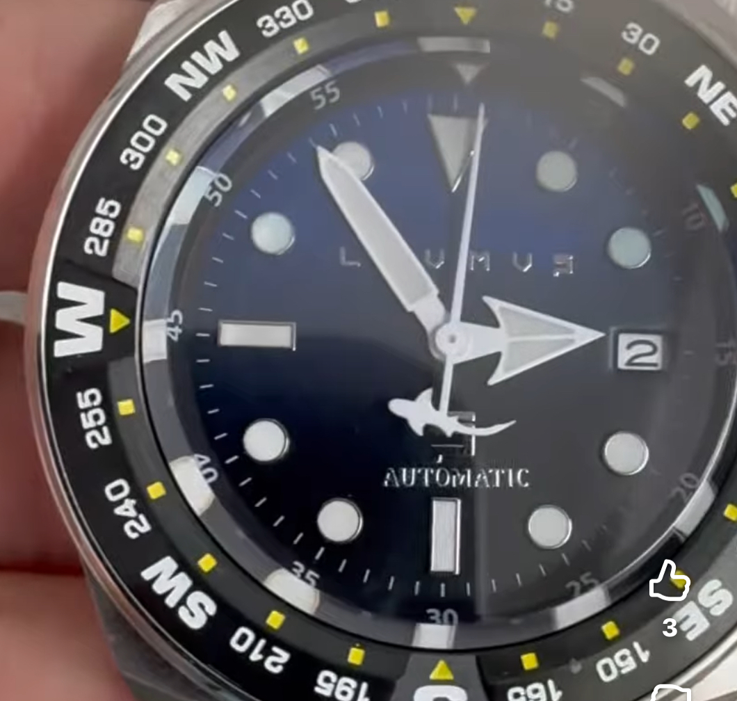 Reloj automático de buceo