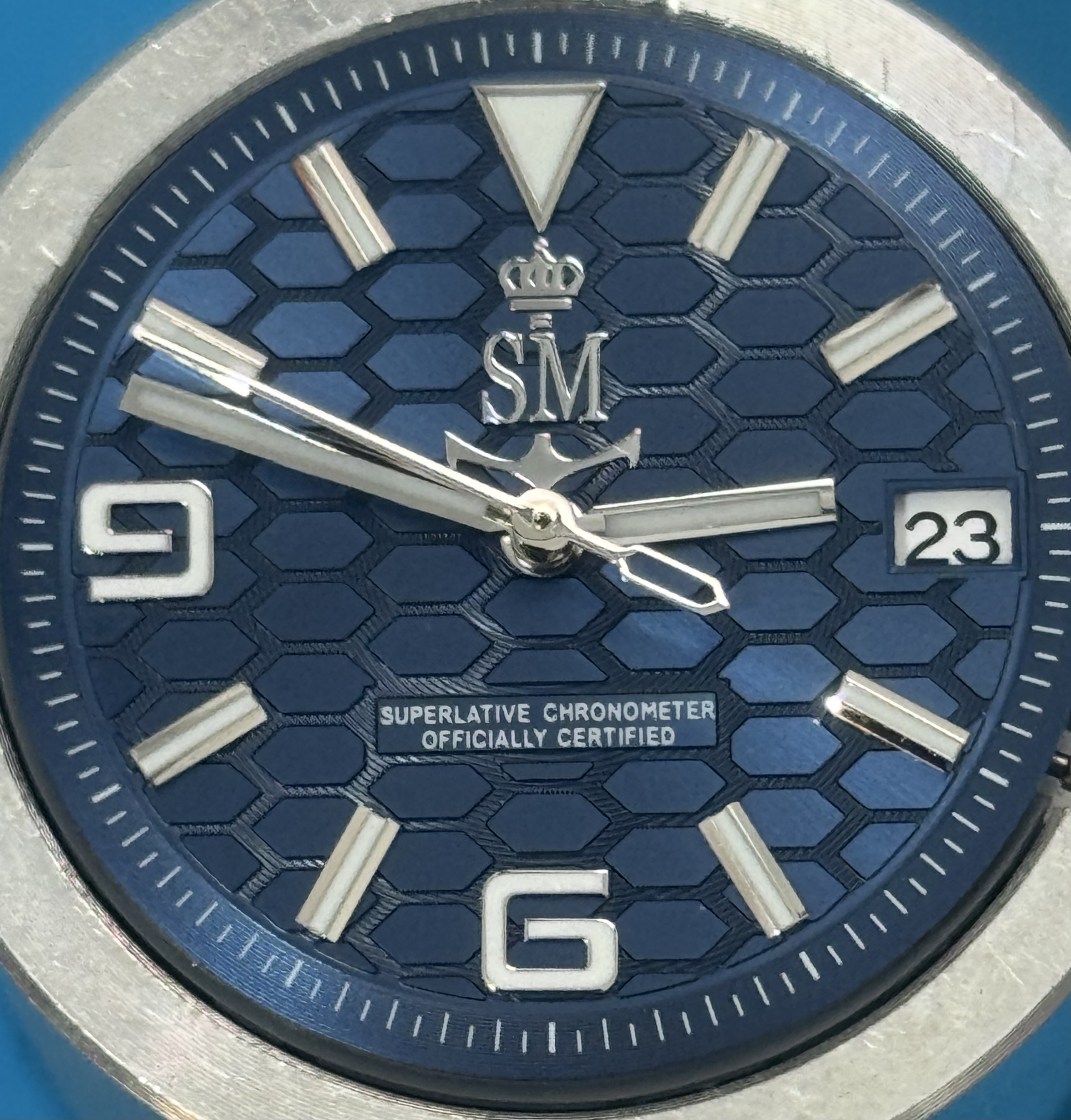 Relojes personalizados únicos, ejemplo reloj Salvamento Marítimo