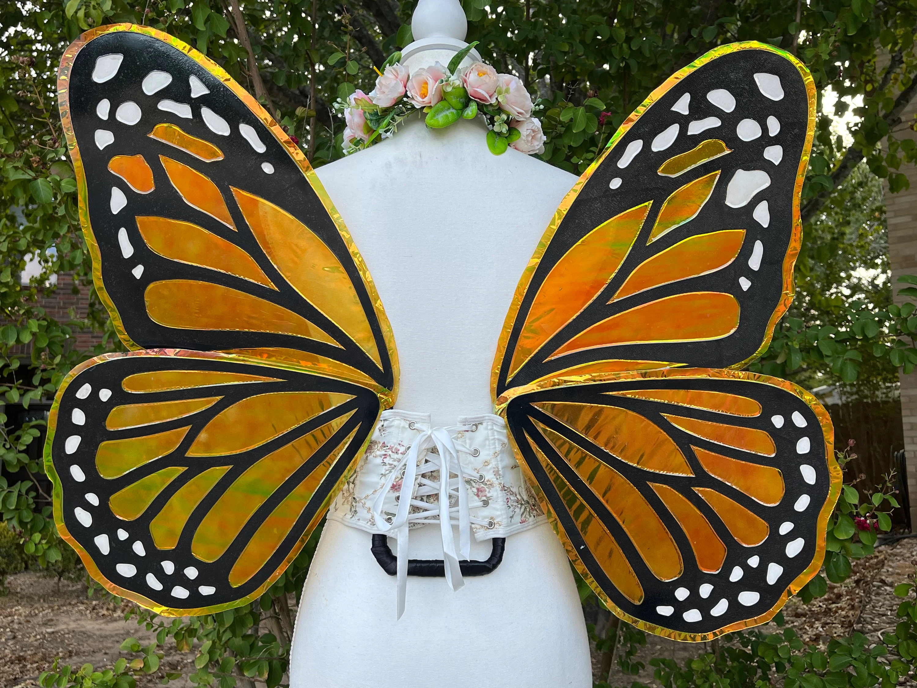 Monarch Butterfly Costume Fairy Wings