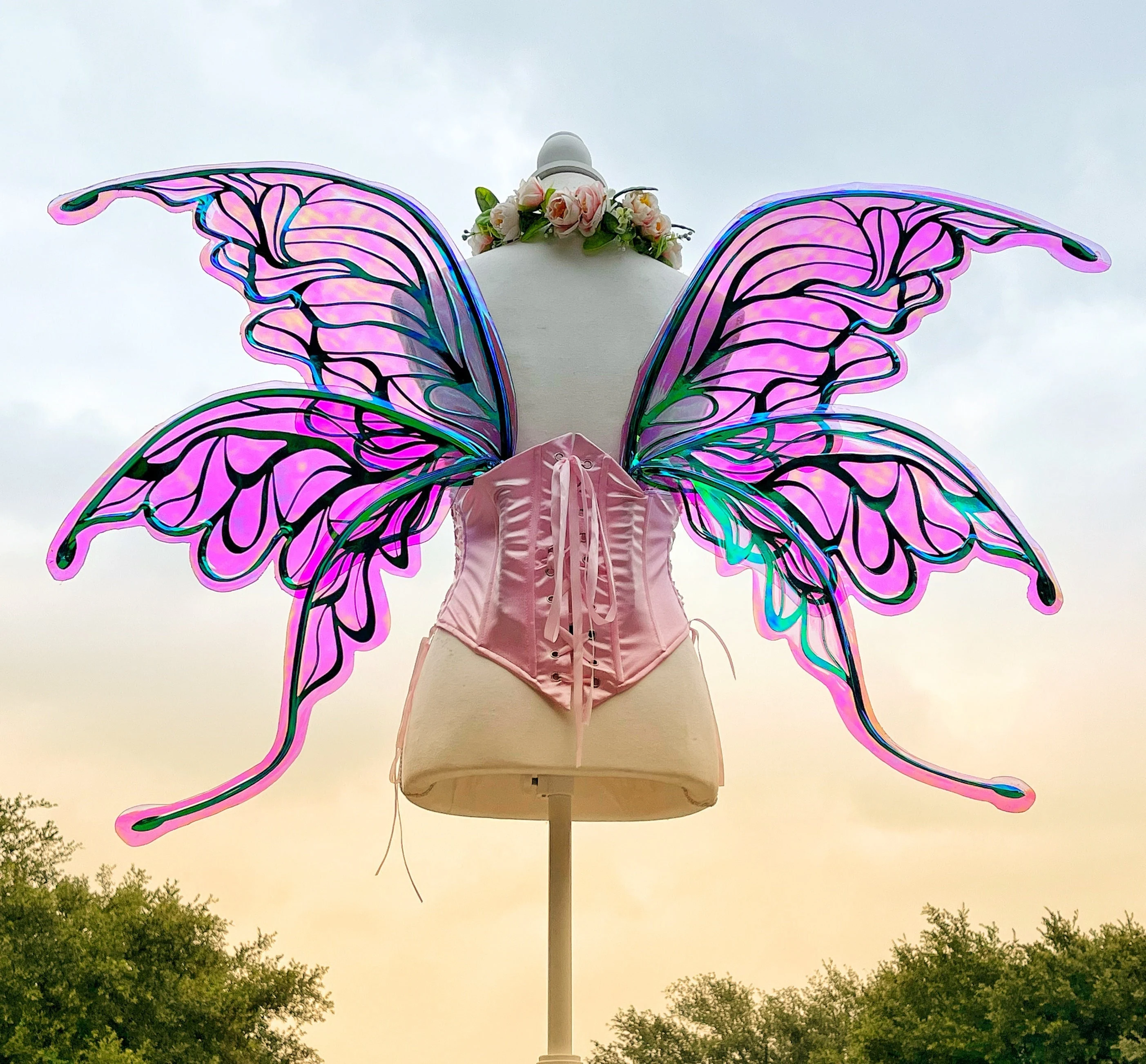 Dark Angel Costume Fairy Wings