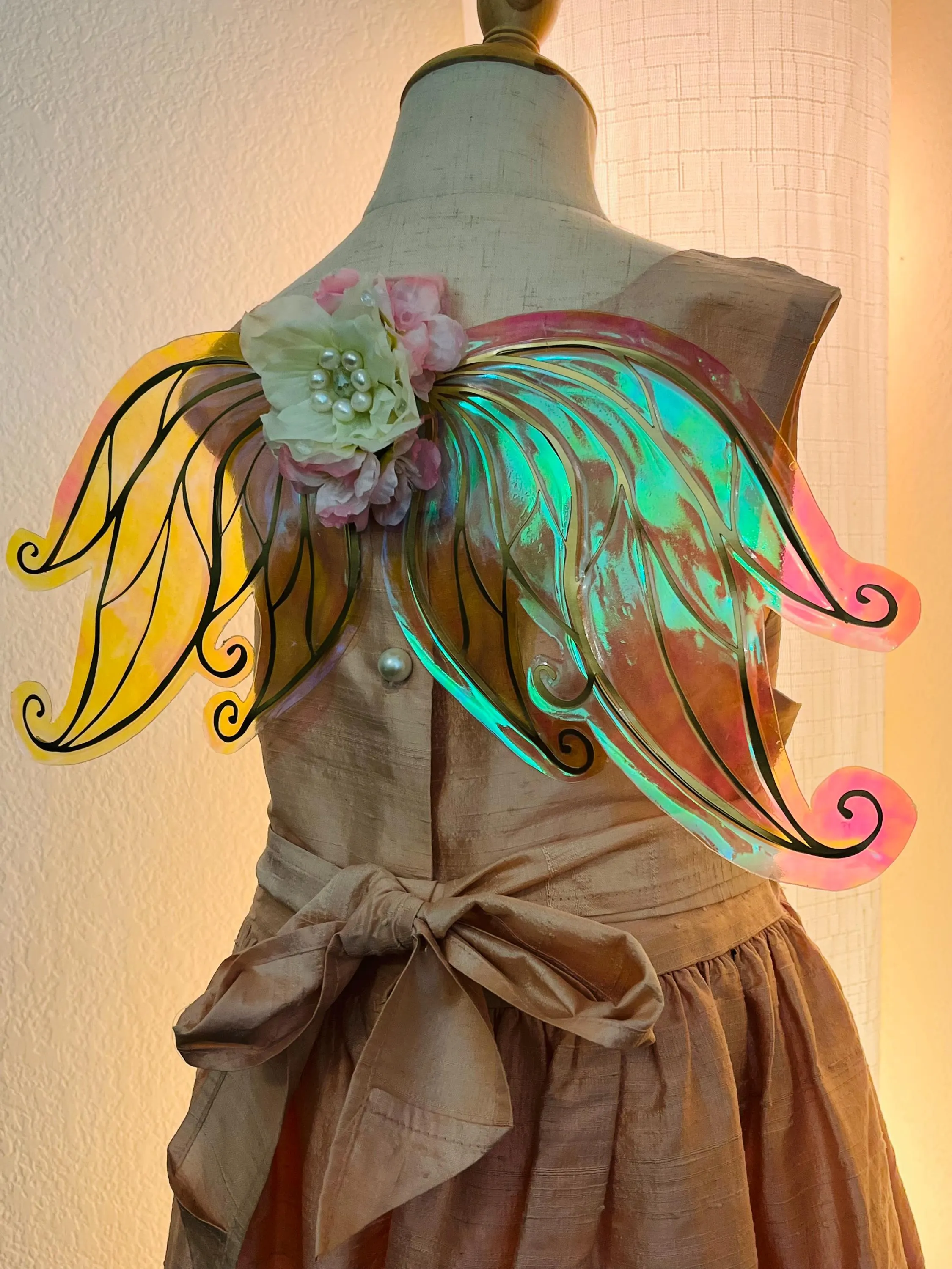 Clip On Child Size Costume Fairy Wings