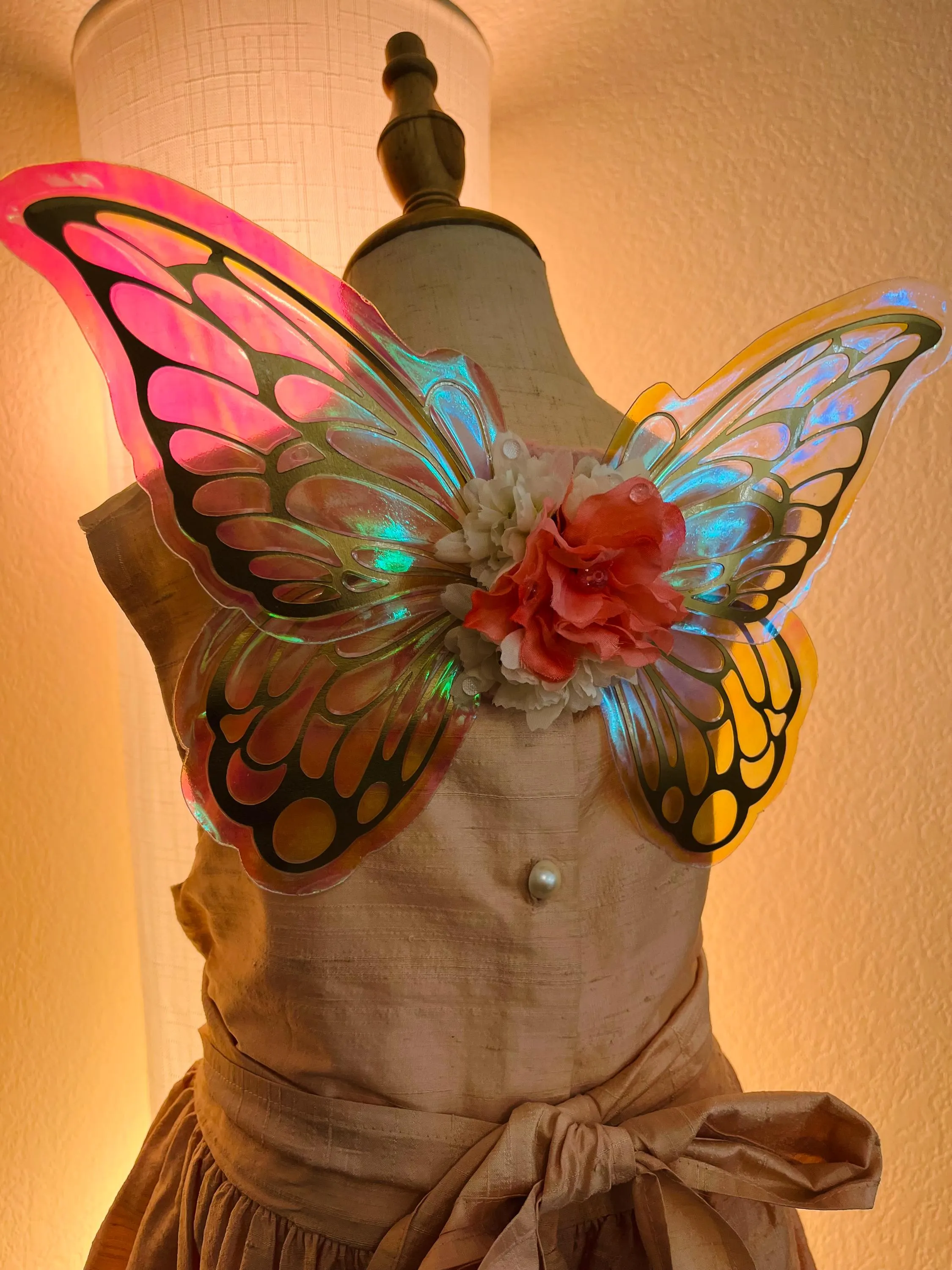 Clip On Butterfly Fairy Wings Costume